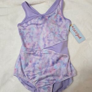 Cat And Jack Multicolored Gymnastics Leotard With Tags